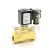 GOGO 50bar 2 Way High Pressure Brass Solenoid Valve For Air Argon Nitrogen 1/2" G3/4" N.C GPE-15/20 Blow Molding Machine Valve