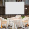 Protective Tarpaulin, 6 x 4 m, PE 140 g/m2, Waterproof, UV Resistant, White