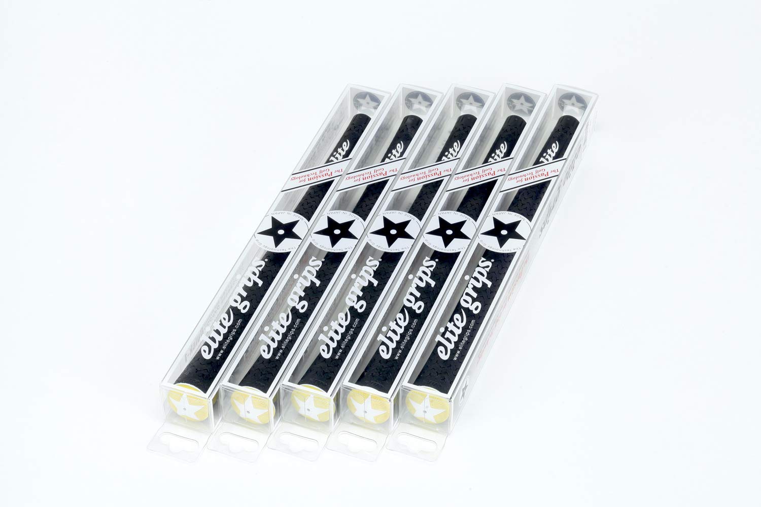 

elitegrips Гольф Грипсы M58 Набор из 5 шт. Желтый Берлина Без задней линии Y360°SV Черный/Кислотный