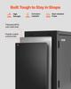 Metal Wall Cabinet, 76.2W X 30.5D X 76.2H Inch, Steel Floating Hanging Storage Cabinet with Locking Doors and Adjustable Shelf for Garage, Basement,