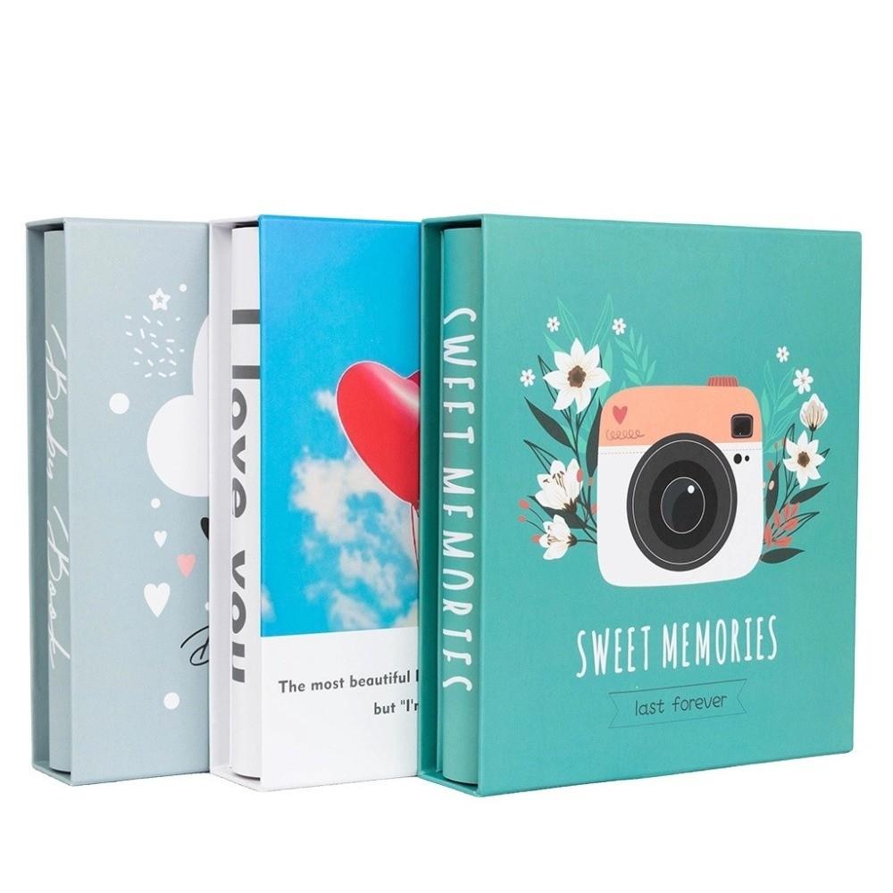 Laminated Scrapbook Album Large Capacity Slip-in Picture Albums New Photo Storage  Family Memory