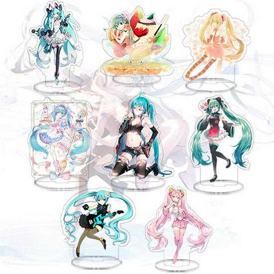 

Хацунэ Мику 16-я годовщина Молочная принцесса Большой стенд 16 cm Standee