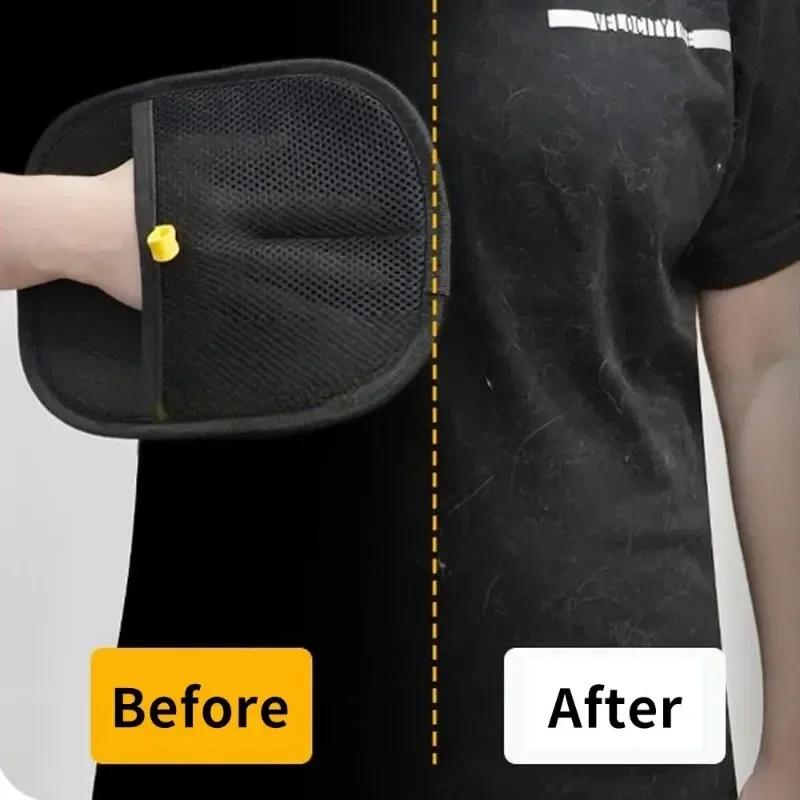 Pet Hair Removal Gloves Static Free Bidirectional Brushing Grooming Tool for Dog Cat Sofa Carpet Clothes Cleaning grooming glove