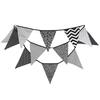 Large Cotton Triangle Flags for Parties and Outdoor Events
