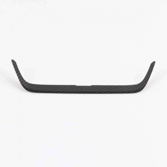 Fiber Navigation Middle Air Outlet Lid Cover Trim For 20-24 Toyota Corolla Sedan
