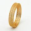 Luxus Dubai Brautarmreifen Geschenk 24K Gold Plated Indische Afrikanische Armbänder Charm Hochzeit Nigerianische Arabische Hand Schmuck für Frauen