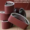 10pcs 75x533mm Sanding Belts Abrasive Bands for 3x21'' Sanders Belt Sander Abrasive Tools Woodworking Metal Polishing