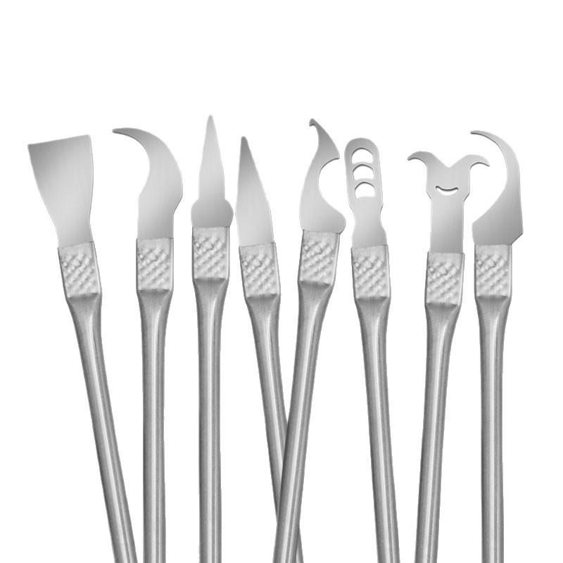 8-Piece CPU Repair and Disassembly Tool Set with Glue Removal Knives