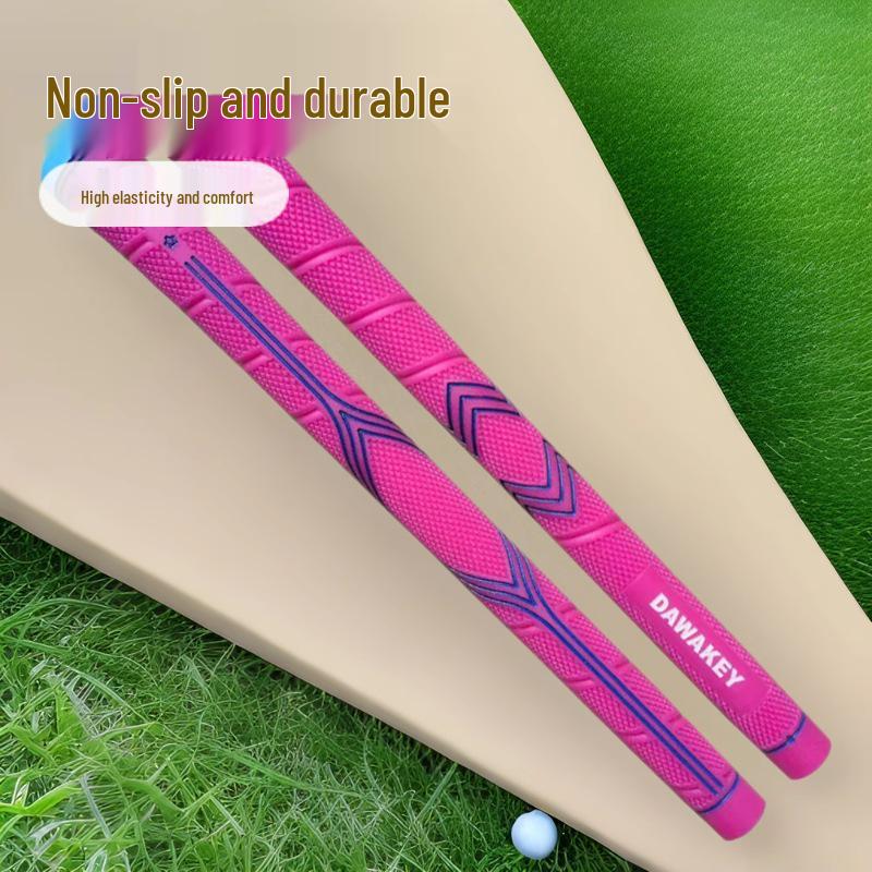 Women s Golf Grip: Customizable Logo, Diamond Pattern, High Elasticity, Non-Slip, Wrap-Around Design розовый