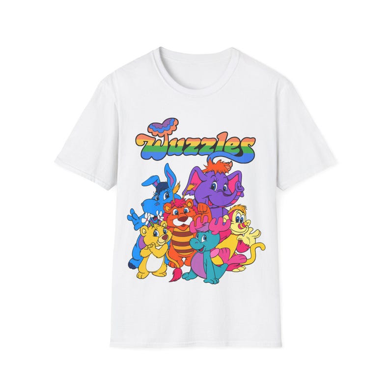 The Wuzzles T-Shirt – Retro 80s Cartoon Kids TV Nostalgia Tee 110