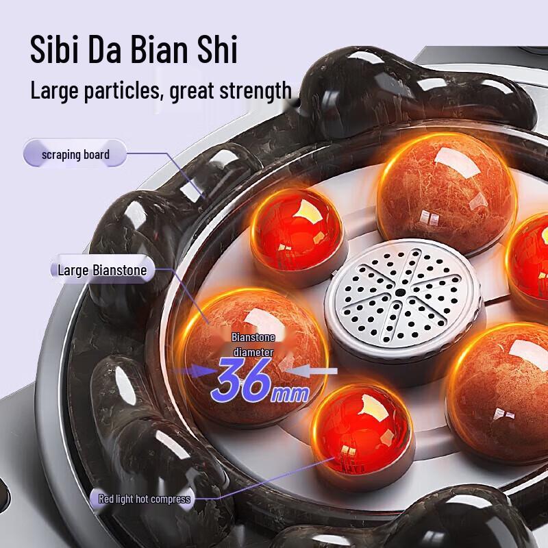 AUX Abdominal Kneading Heat Massager