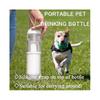 Pet Water Bottle, Portable Dog Water Dispenser, Lightweight Pet Water Bottle(Grey)