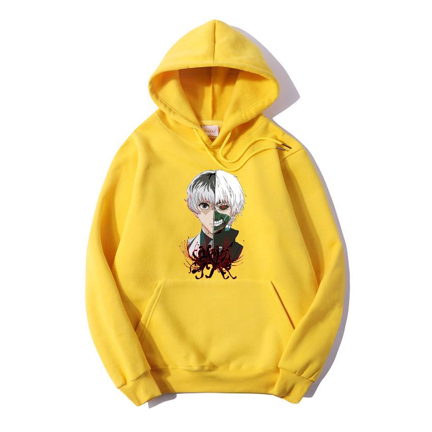 

Tokyo Ghoul Hoodie Женская унисексdarava Unisex Print Sweatshirt Harajuku Oversize Свободная мода Повседневный пуловер Hoodie Streetwear Одежда 4XL