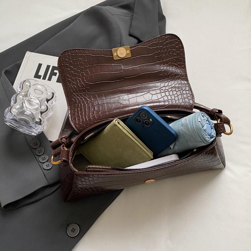 High-end Bag for Women, New Fashion Retro Shoulder Bag, Versatile Armpit Bag, Simple Design Crossbody Bag