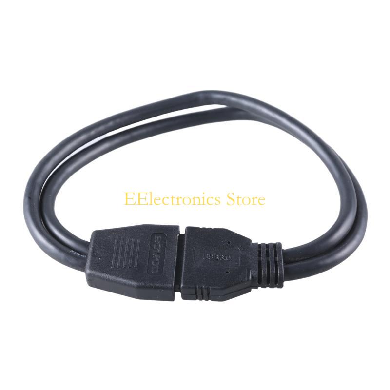 B03C USB 20pin Extension Cable Internal USB3.0 19/20pin Low Profiled Header Male to Female Adapter for Computer Motherboards