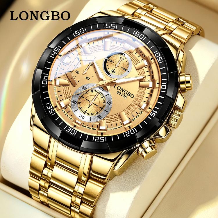 Longbo Men's Business Fashion Wristwatch 80135