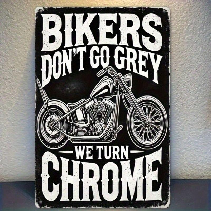 Vintage Metal Poster Wall Art Garage Tin Sign Motorcycle Gift