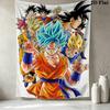 Dragon Ball Super Wall Tapestry Aesthetic Wall Hanging Printed Fabric Blanket Decorative Tapestries For Bedroom Living Room Home Decor