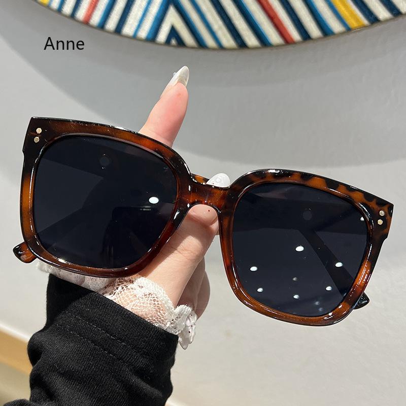 Square Goggles Sunglasses Women Fashion Oversized Punk Glasses Men Trendy Yellow Colors Shades Driving UV400 Eyewear Gafas