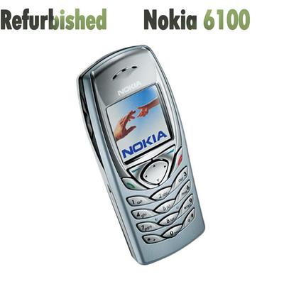 Refurbished Original Nokia 6100 Mobile Phone With 1 SIM