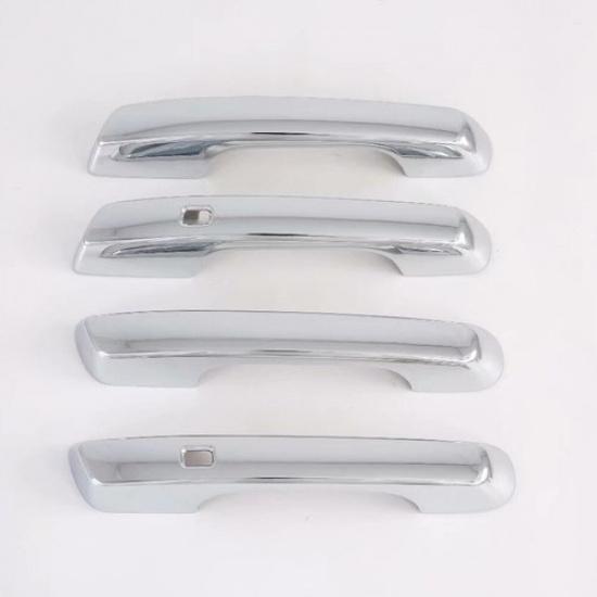 For Hyundai Venue 2019-2025 Side Door Handle Cover Trim Catch Molding Bezel ABS chrome