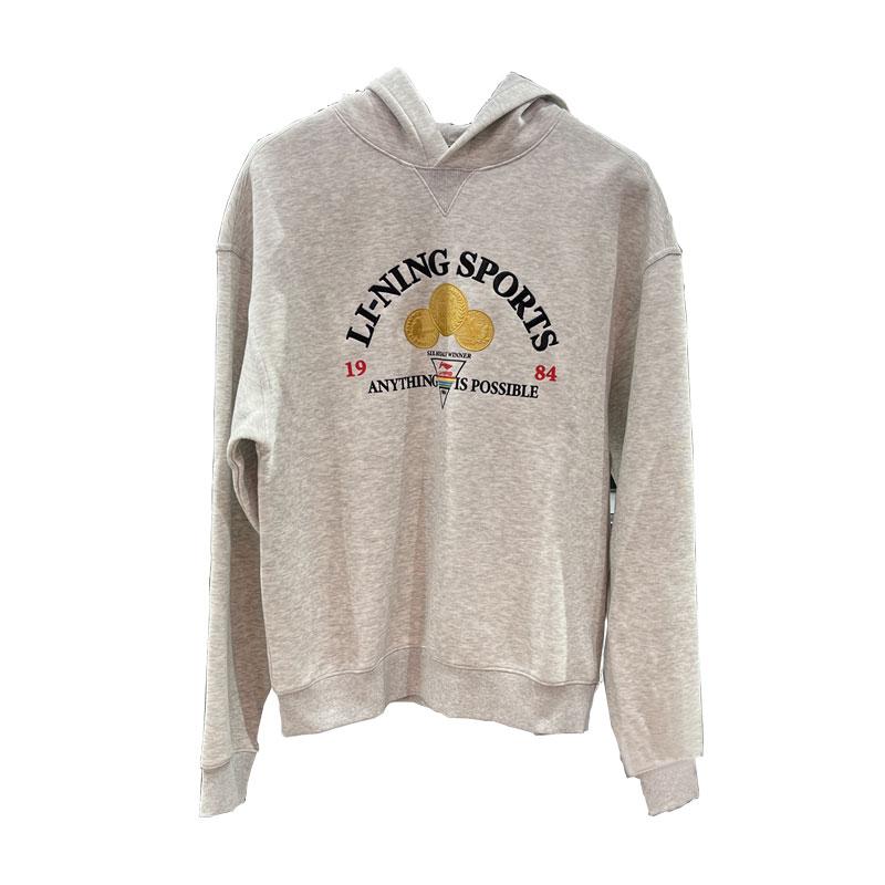 Li-Ning Fashionable Versatile Hooded Sweatshirt Jacket Men tops AWDVF99-3