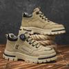 New Men's Mid-Cut Hiking Boots | Versatile Comfort & Fashion Thick-Sole | Outdoor Trekking & Daily Casual Sports Shoe
