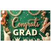 Graduation Party Graduation Cap Theme Event Banner Graduation Celebration Festive Lights For Party Backdrop Indoor Decoration