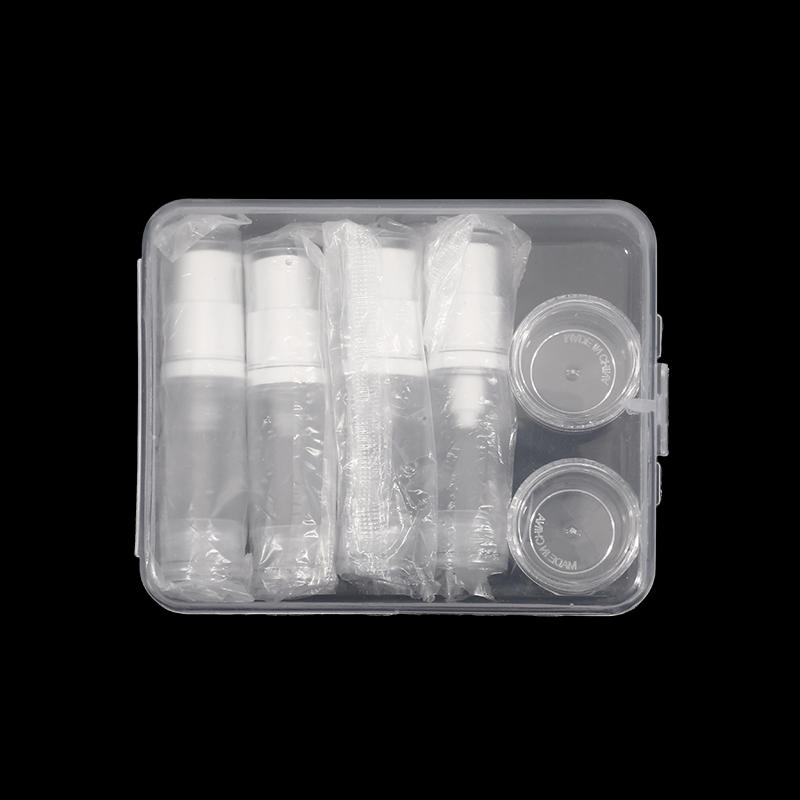 1 Set Vacuum Bottle Travelling Dispenser Bottle Set Press Spray Cosmetic Portable Empty Bottle Cream Lotion Foundation Refillable Bottles