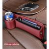 Multifunktionale Leder Auto Sitz Organizer Box Lückenfüller Mit Becherhalter Für Toyota Corolla Highlander Hilux Camry Yaris Rav4 CHR
