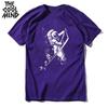COOLMIND 100% Cotton Short Sleeve Summer Space Moon Men T Shirt Casual Summer Loost Men Tshirt Cool t-shirt Male Mens Tee Shirt
