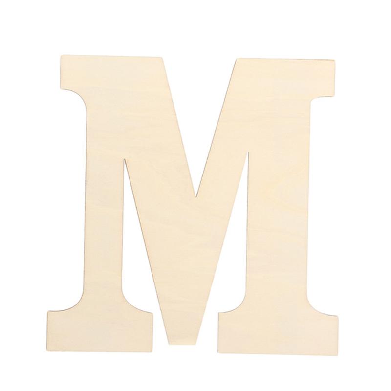 30cm Wooden Letters For Wall Decorations Crafts Nursery Kids Baby Room Alphabet Name DIY Word Wedding Party Art Home Decor