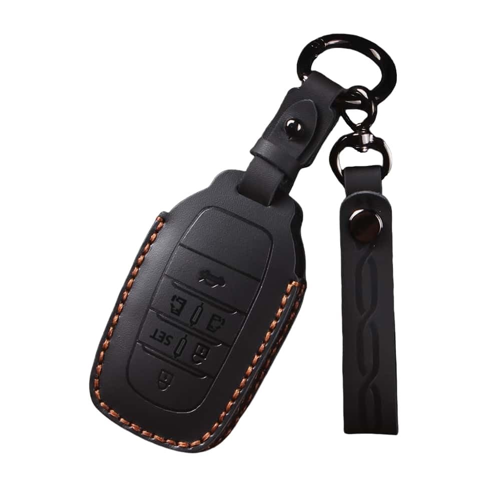 

ZANEKO Чехол для ключа серии Alphard 30 Совместим с Toyota Vellfire серии 30 Поздний Ранний период 6 buttons чёрный