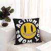 Cbum Fitness Merch Actions Not Words Pillow Case Cushion Covers Novelty Polyester Decor Pillowcover for Sofa