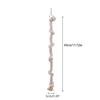 Bird Cage Rope Swing Toy For Pet Bird Enrichment Using Pet Safe Component Cage Toy