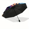 Dragon Ball Automatic Folding Umbrella - Lightweight, Retractable Design with 8-Rib Durability, Perfect for Outdoor Adventures, Fashionable