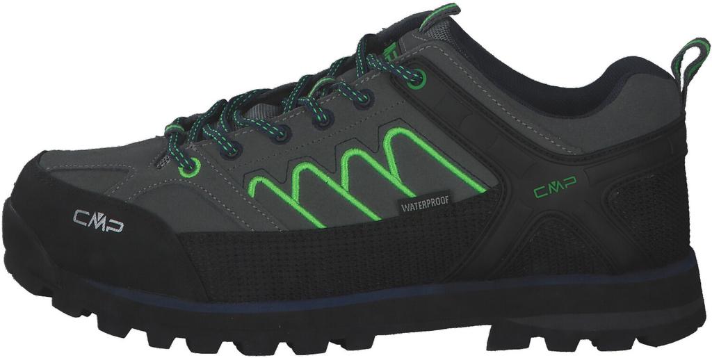 CMP Moon Low WP Trekking Shoes Grey/fluo Green