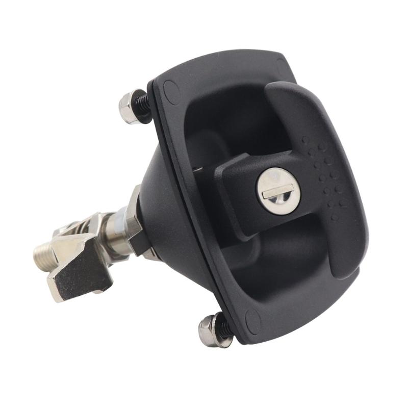 Zinc Alloy T Type Handle Lock Latchs Electrical Tool for Mechanical Engineering Truck Panel Caravans Boat Marine Trailer