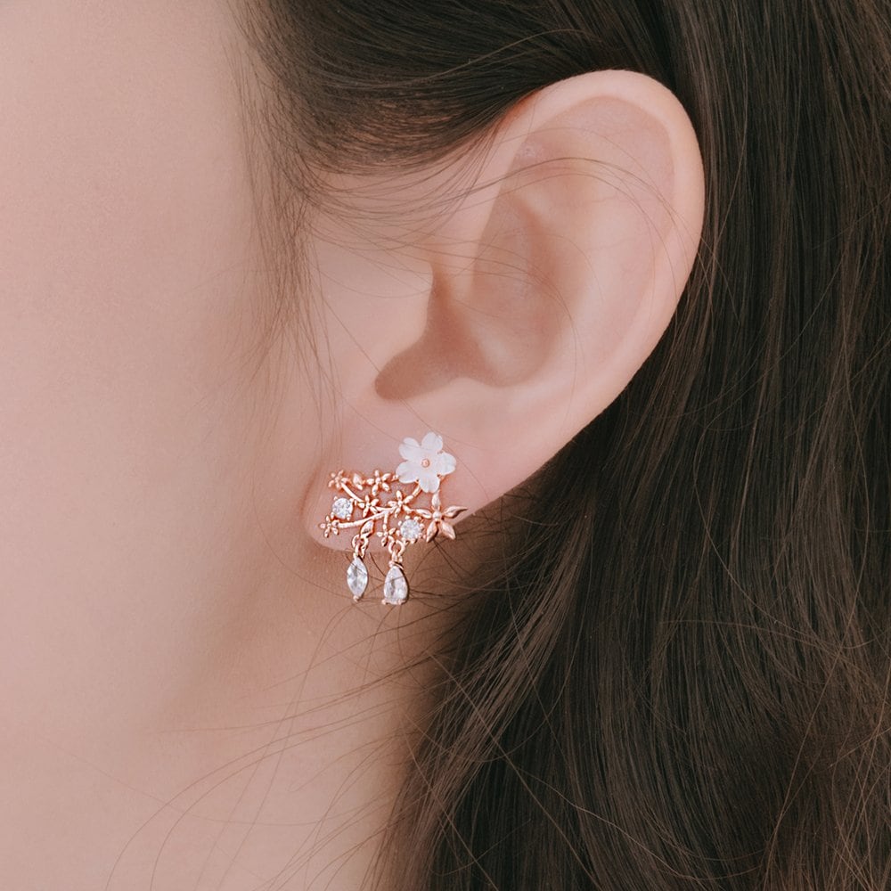 Pure Floral Earrings/Earrings W