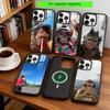 Cute and Funny Monkey Phone Case For iPhone17,16,15,14,13,12,11 Plus,Pro Magnetic with Magsafe Wireless Charging