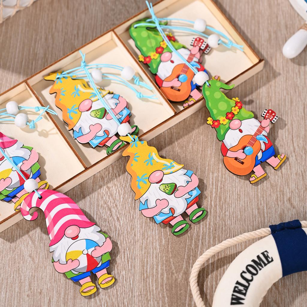 

Летняя Деревянная Стильная Декоративная Коробка с Тремя Сетчатыми Отделениями для Прекрасного Сезонного Штриха