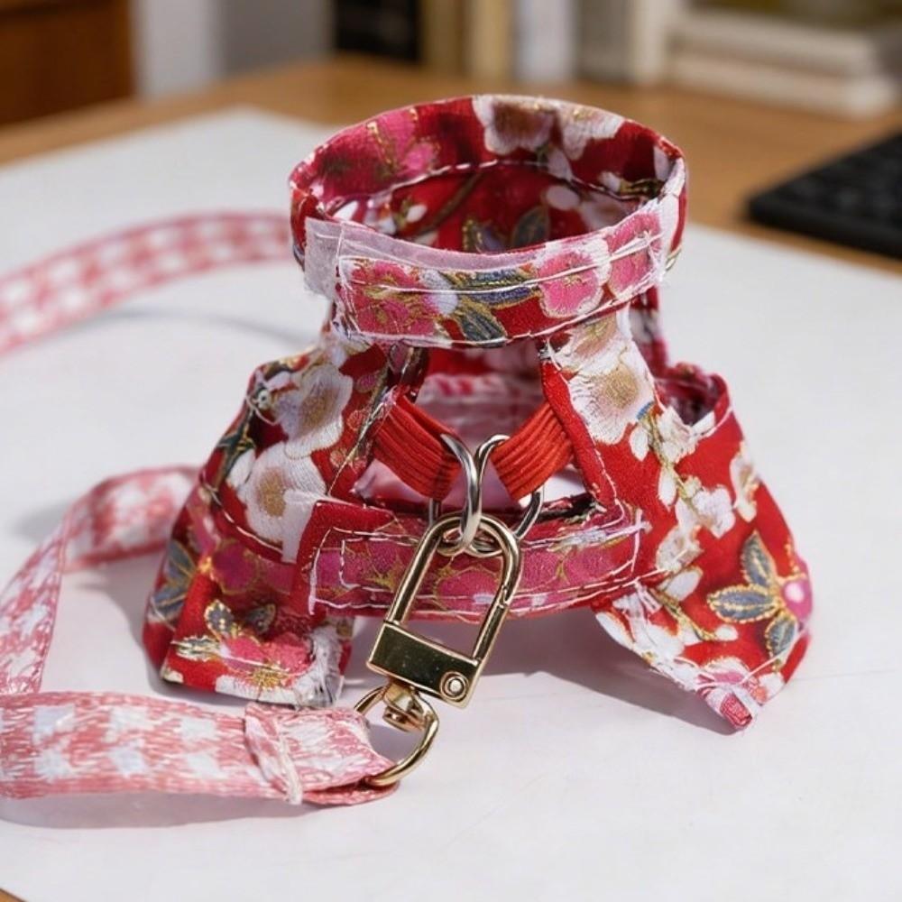 Escape-Proof Ferret Harness Skirt Breathable Hamster Vest Cute Harness Suit Pet Costume