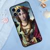 Sandro Botticelli Renaissance Art Painting Case For iPhone 15 14 13 12 11 Pro Max Mini X XR XS Max 7 8 Plus Bumper Cases Cover