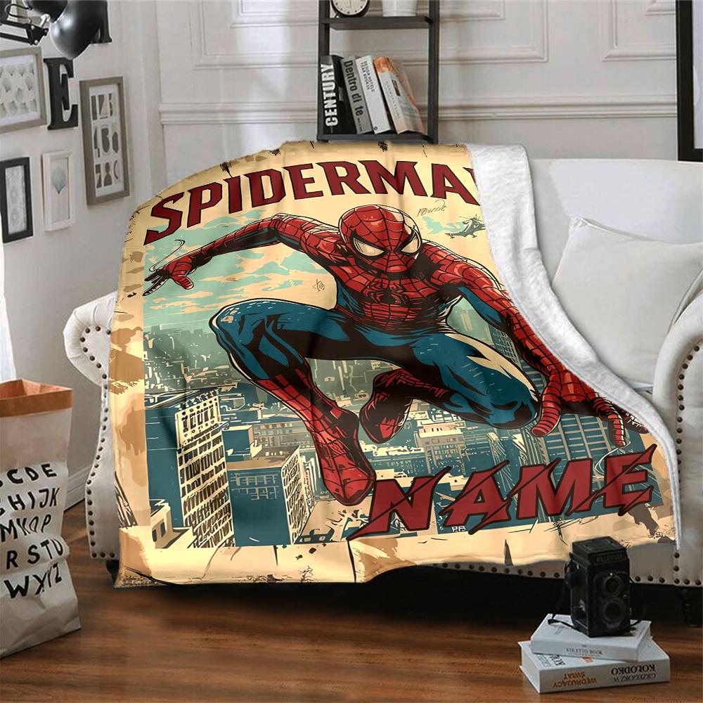 Custom Name "Powerful Magic Unleashed" Blanket for Couch & Bed, Plush Cozy Fuzzy Blanket Super Soft & Warm Blankets for Fall and Winter. 0908210
