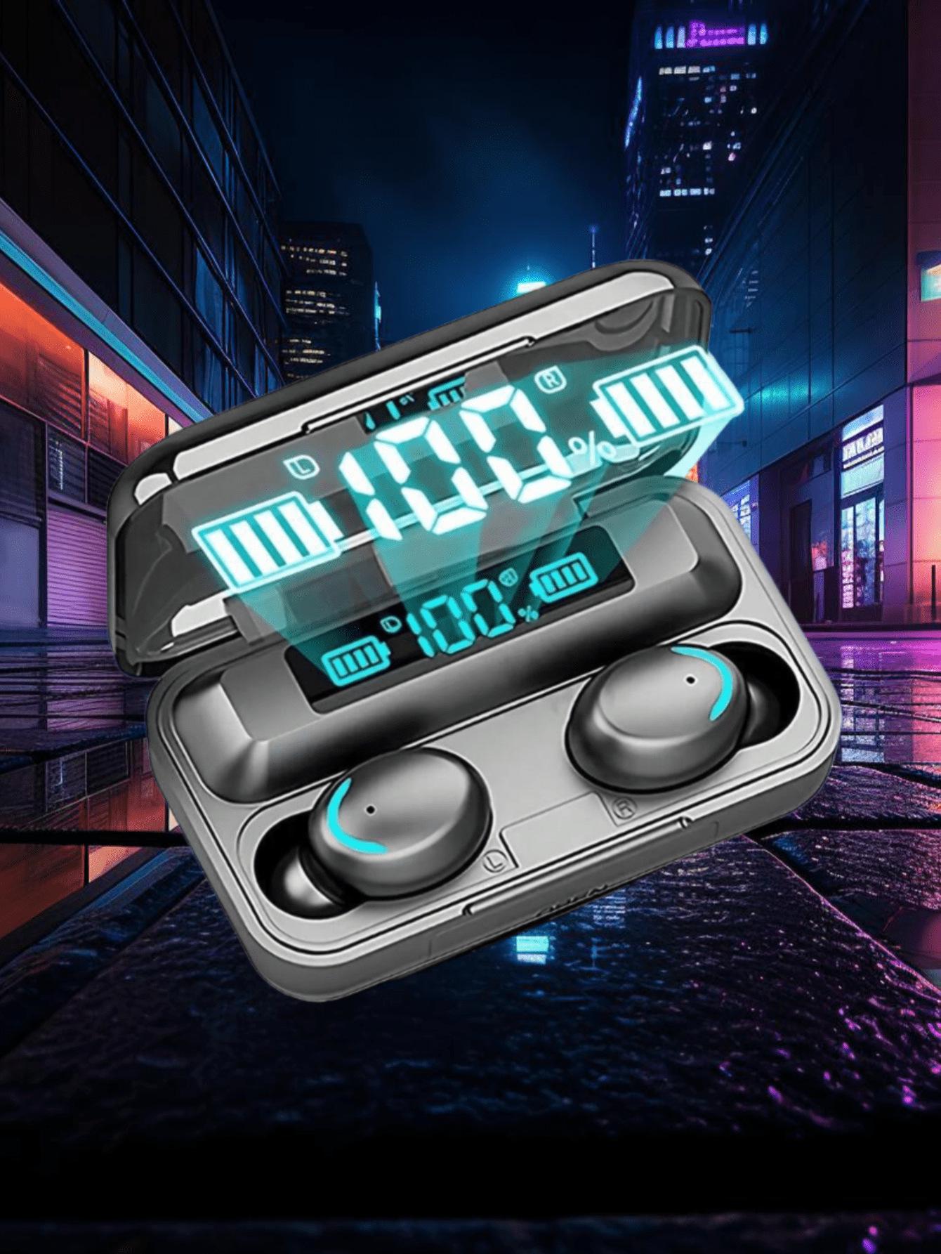 

F9 345th Gen TWS Bluetooth Earphones: Long Battery Life, High-Quality, Sports & Music Wireless Earphones Earphones