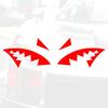 Car Antenna Mouth Styling Stickers Fashion Reflective Vinyl Decals Fin Antenna Decoration Sticker Accessories Tools