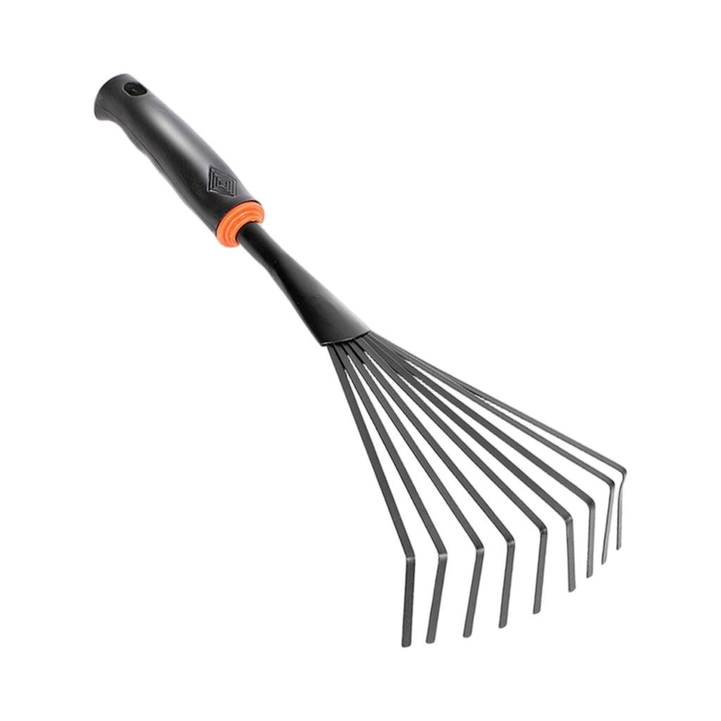Garden Hand Rakes, Metal Soil Loosening Planers, Hand-Held Garden Tool for Courtyard, Beachcombing, Sand Digging, and Landscaping Tasks