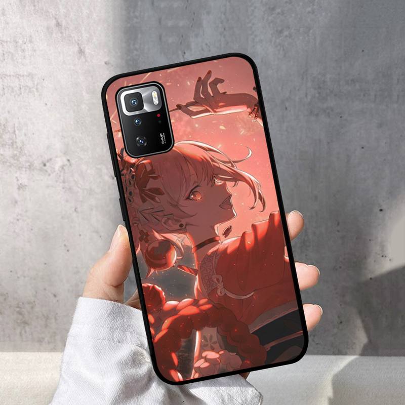 

Чехол для телефона Anime Genshin Impact Yoimiya для Redmi Note 8 7 9 4 6 pro max TX 5A 3 10 lite pro Redmi 7A