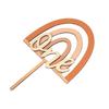 1pc Wooden One Birthday Boho Rainbow Style Cake Topper Boho Rainbow Party Decoration 1st First Birthday Decoration