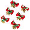 Holiday Decorating Christmas Ornaments Festive Bow Accents Handmade Ornaments Bicolor Gold Seasonal Cheer Sounds